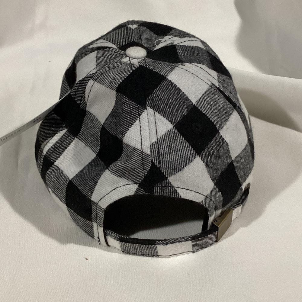 KBETHOS Monochrome Plaid Cap - Picture 4 of 6